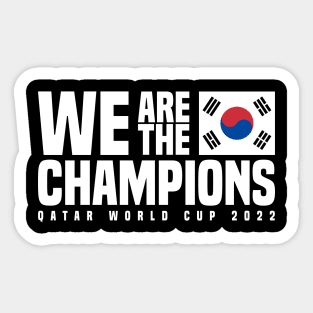 Qatar World Cup Champions 2022 - South Korea Sticker